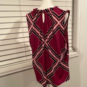 Sleeveless blouse, Croft & Barrow, XL